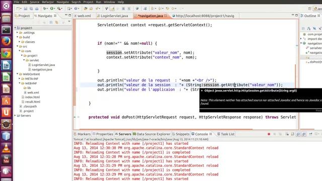 Ttutorial - 10 Servlets Partie 7( La Portée d'une variable) смотреть онлайн
