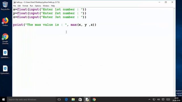Python Tutorial for Beginners lesson 7 Creating and Executing your First Python Script Run py fil смотреть онлайн