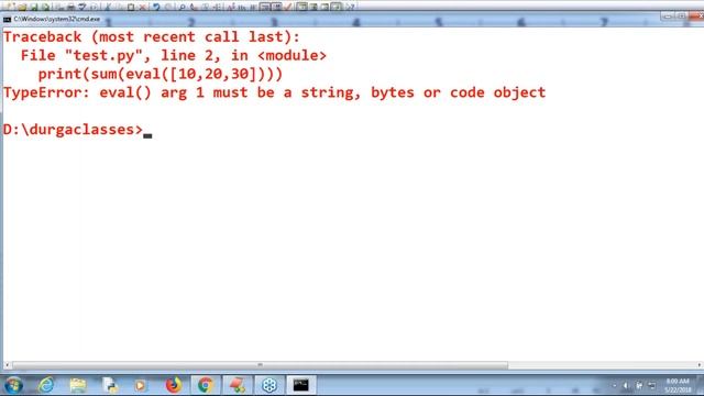 Learn Python Programming Tutorial Online Training by Durga Sir On 22-05-2018 @ 7AM смотреть онлайн
