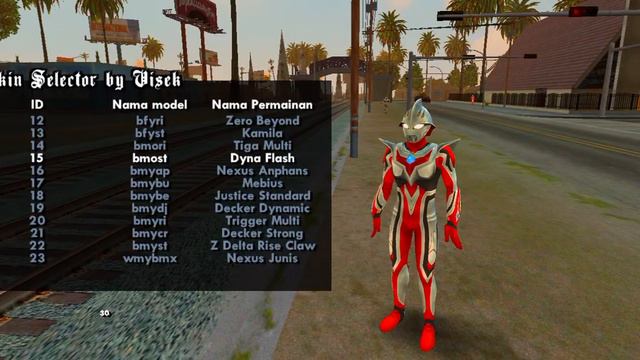 Ultraman Nexus Junis GTA SA Mod смотреть онлайн