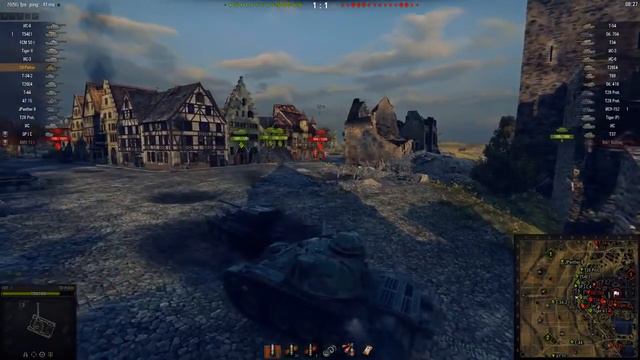 Средний танк 59 Patton обзор от Red Eagle Company World of Tanks смотреть онлайн