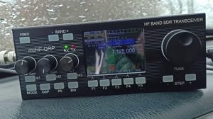 Небольшой QRP выезд, трансивер МОНКА.