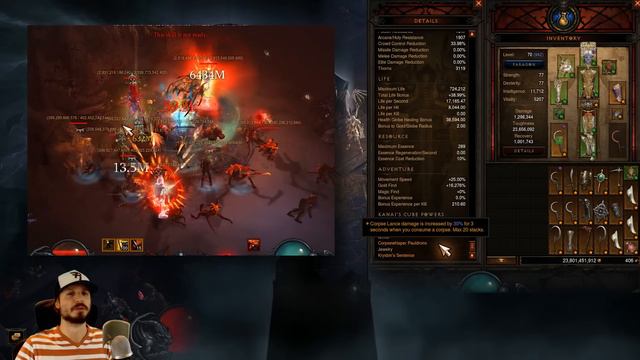 Diablo 3 2.6 Necromancer Build: BONESTORM Inarius GR 107+ (Guide, Season 11) смотреть онлайн