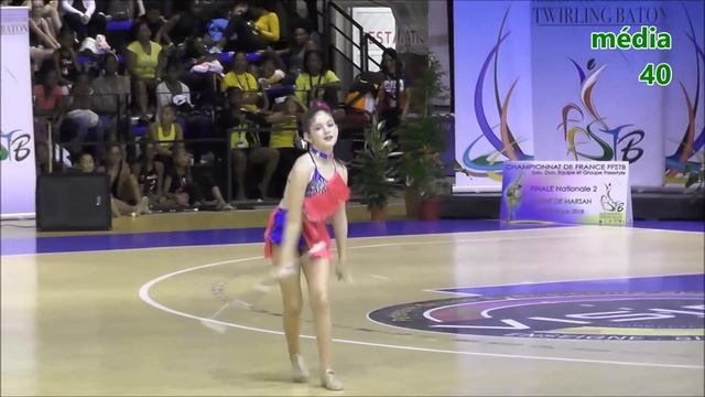 Twirling Baton FINALE N2 : Maëva benjamine au SASS смотреть онлайн