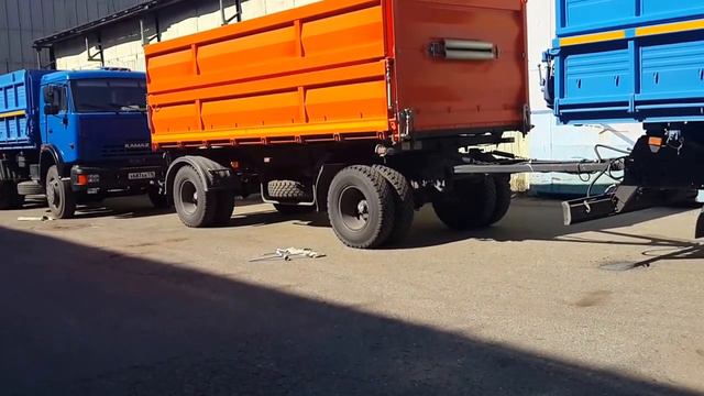 Самосвальный прицеп СЗАП 8551-02М6 смотреть онлайн
