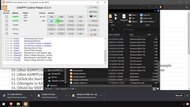 Installing Drupal on Windows смотреть онлайн