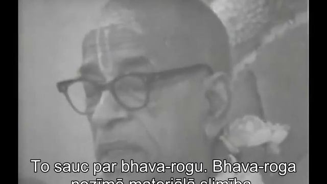 Prabhupada 0931 Ja Kāds Nav Dzimis, Kā Viņš Var Mirt? Nevar Būt Ne Runas Par Nāvi