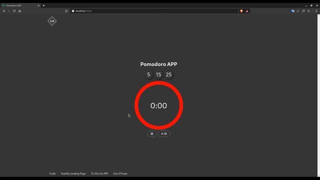 Pomodoro App - VueJS e Bulma смотреть онлайн