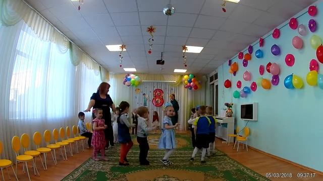 ТАНЕЦ ВЕСЕННЯЯ ПОЛЕЧКА МЛАДШАЯ ГРУППА смотреть онлайн