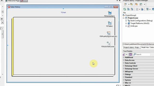 How To Draw Your Sales History in MySQL With Delphi XE And Teechart Component смотреть онлайн