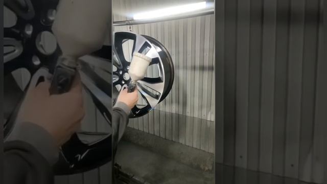 Алмазная проточка порошковая покраска покрытие полимерным лаком дисков авто реставрация 38050320326 смотреть онлайн