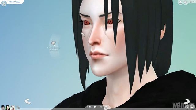 Саске и Итачи 🏮 Учиха 🏮 Создание персонажей в TheSims4