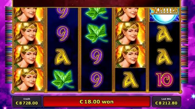 Elven Princess Bonus Feature Win смотреть онлайн