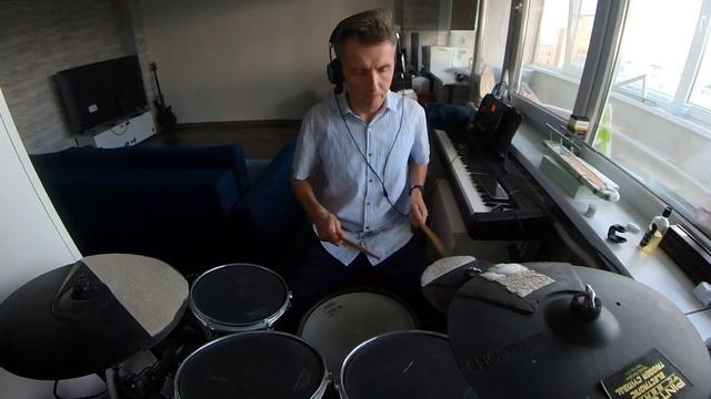 #13 Как звучат гост ноты на барабанах roland td-6. Барабанные ритмы с нотами. смотреть онлайн