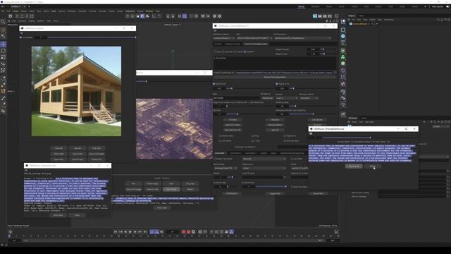 Cinema4D and Stable DIffusion. How-To. All Things Prompt. смотреть онлайн