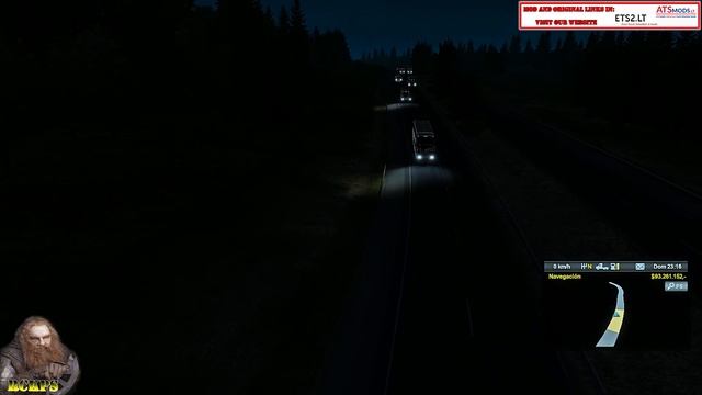 AI Realistic Lights 3.3 For Euro Truck Simulator 2 and American Truck 1.39 Links in the description смотреть онлайн