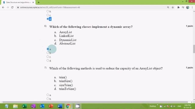 Data Structures and Algorithms Using Java Assignment 3 Answers | Week 3 Quiz Answers | IIT Kharagpu смотреть онлайн