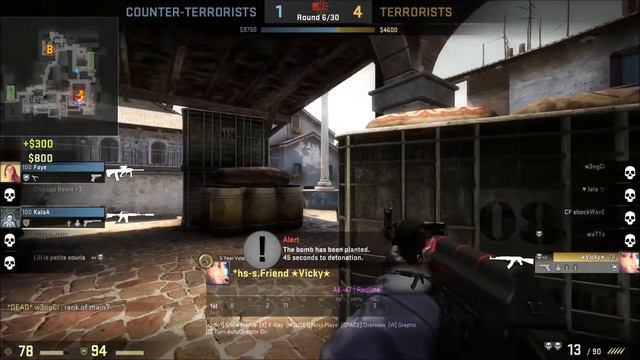 Vicky #roadtoglobal - 1 vs 4 clutch - Headshot Syndicate смотреть онлайн