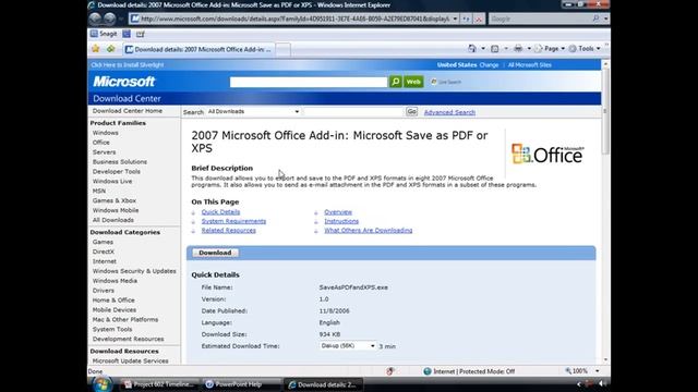 Saving a PowerPoint Presentation as a PDF смотреть онлайн
