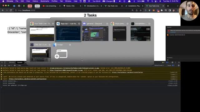 Building your first Vue.js application - Todo List - Vue 3 with Vite, Tailwind, and the Options API смотреть онлайн