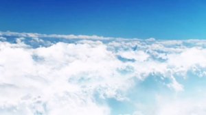 Голубое небо с воздушными белыми облаками!!! Потрясающий Вид!!! Видео HD