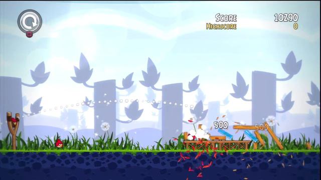 Angry Birds Squeak Trophy PS3 HD смотреть онлайн