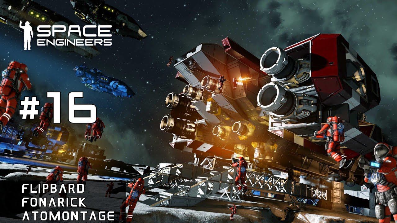 Space Engineers, кооператив #16 смотреть онлайн