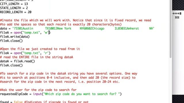 Fixed Length record files in Python смотреть онлайн