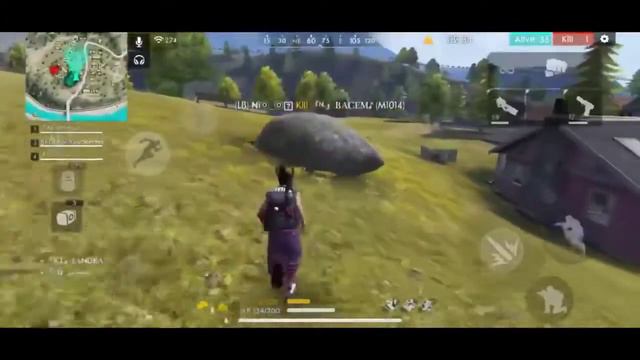 Как Играет топ 1 региона США FREE FIRE смотреть онлайн