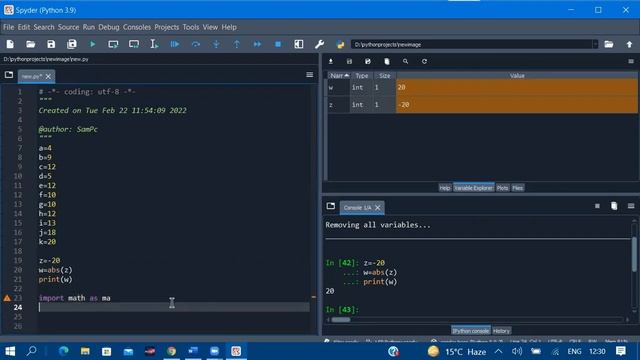 Spyder and Python Libraries : سبايدر و مكتبات بايثون смотреть онлайн