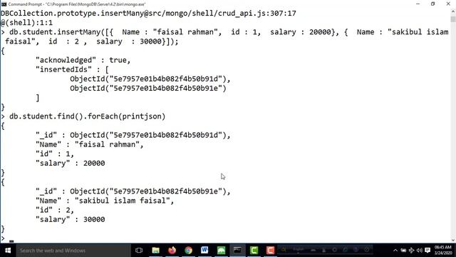 মংগোডিবি সার্চিং অপারেশন-(Part-13) - MongoDB searching operation | Different ways to search data. смотреть онлайн