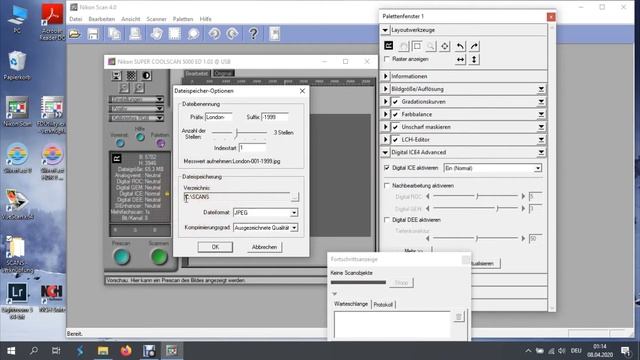Dias Scannen mit Nikon Scan auf Coolscan 5000 смотреть онлайн