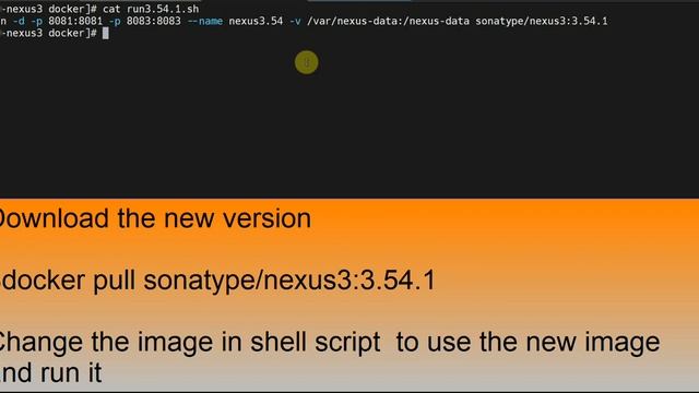 Update Sonatype Nexus Repository to 3.54 release смотреть онлайн
