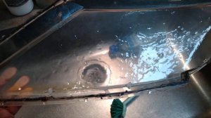 Подготовка стекол фар изнутри