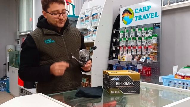 Катушка карповая EastShark Big Shark (8000) смотреть онлайн