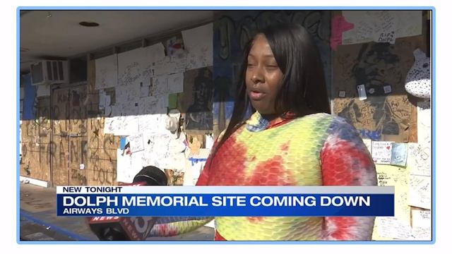 YOUNG DOLPH's Memorial site torn down (R.I.P. Young Dolph) смотреть онлайн