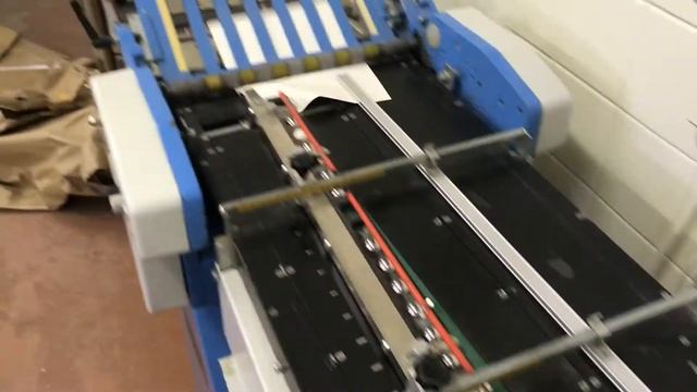 Фальцевальная машина GUK FA35 + SAF35 б/у 1989г