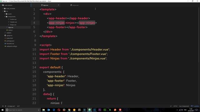 Vue JS 2 Tutorial #22 - Props смотреть онлайн