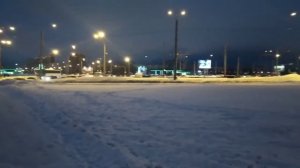 Вечерний северный проспект