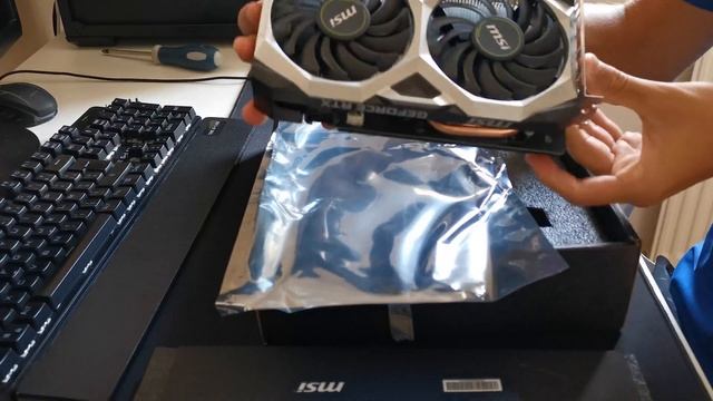 MA NOUVELLE CARTE GRAPHIQUE ! RTX 2060 ventus xs смотреть онлайн