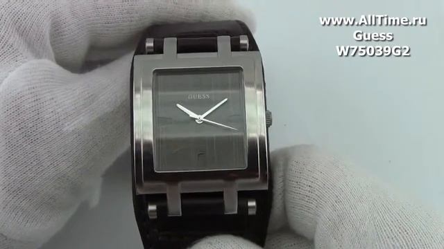 Мужские наручные fashion часы Guess W75039G2 смотреть онлайн