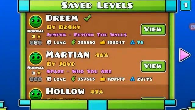 Как открыть секретный уровень в Geometry Dash World смотреть онлайн