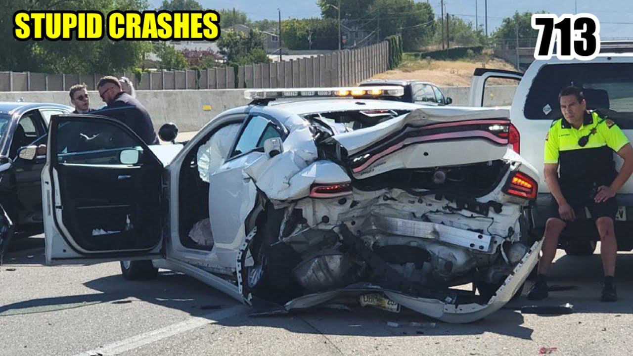 Stupid driving mistakes 713 (June 2022 English subtitles) смотреть онлайн