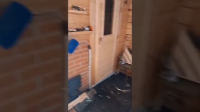 Пристройка к мобильной бане