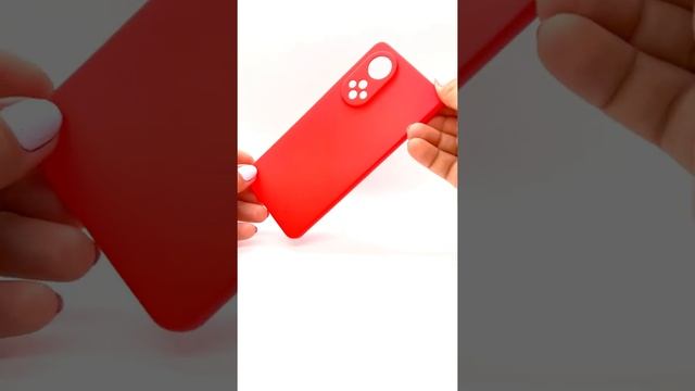 Силиконовый матовый чехол с Soft Touch Покрытием для Honor 50 Красный смотреть онлайн