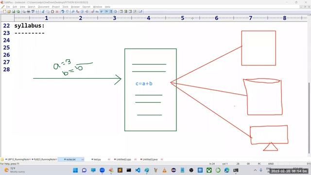 PYTHON (Fast Track) tutorials || Demo - 1 || by Mr. Prakash Babu On 20-02-2023 @8AM IST смотреть онлайн