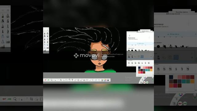 Рисунок (программа для рисования Autodesk sketchbook) смотреть онлайн