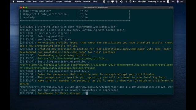 #4: Fastlane for iOS | Match смотреть онлайн