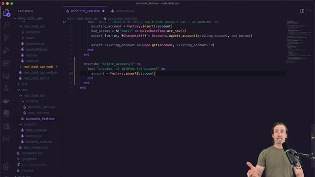 8. Testing Delete in our Elixir REST API Project смотреть онлайн