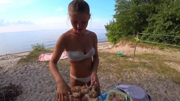 Отдых с палатками. День 4. Не повезло с соседями! Убираемся в палатке